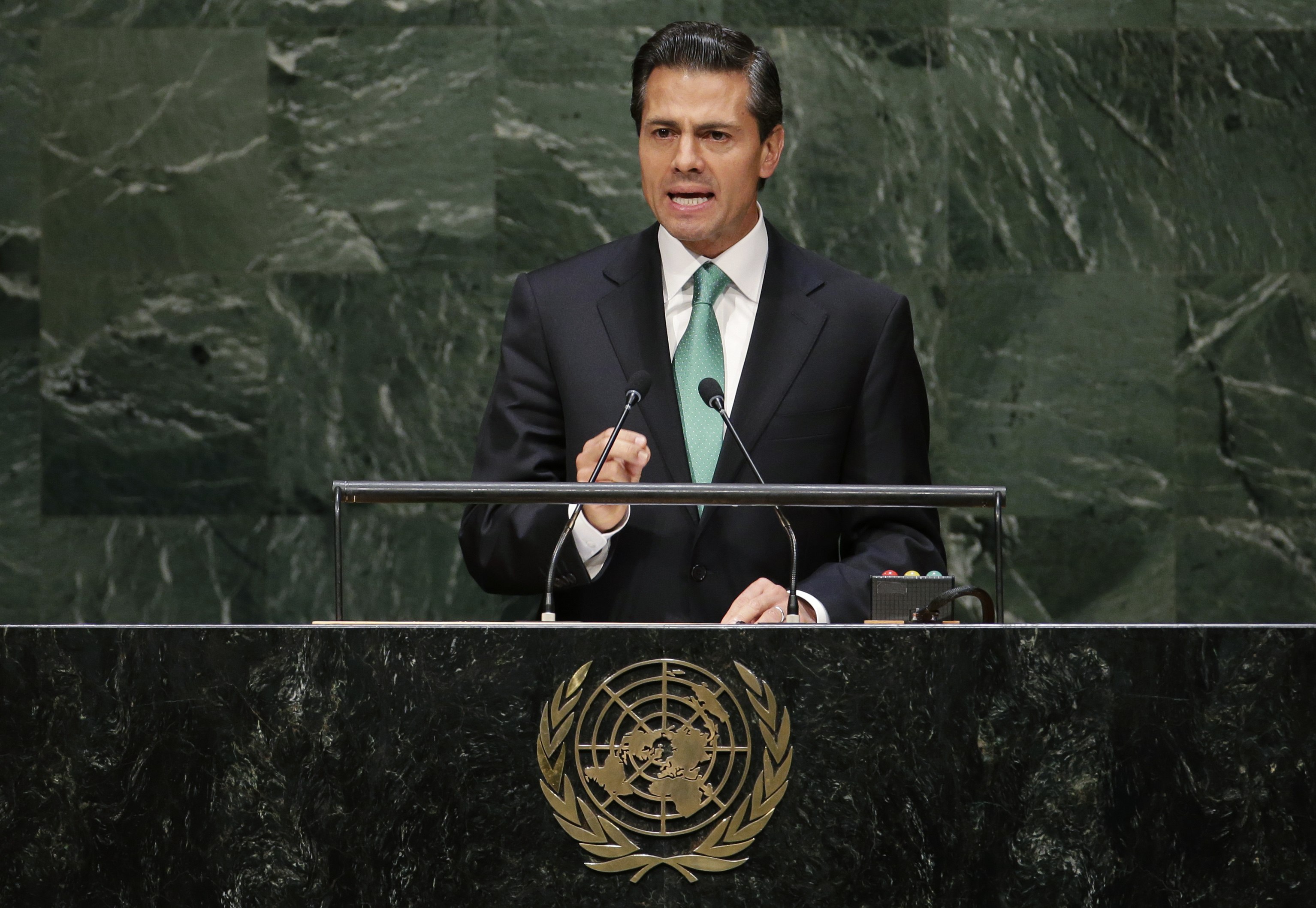 Peña Nieto confirma la participación de México en misiones de paz de la ONU