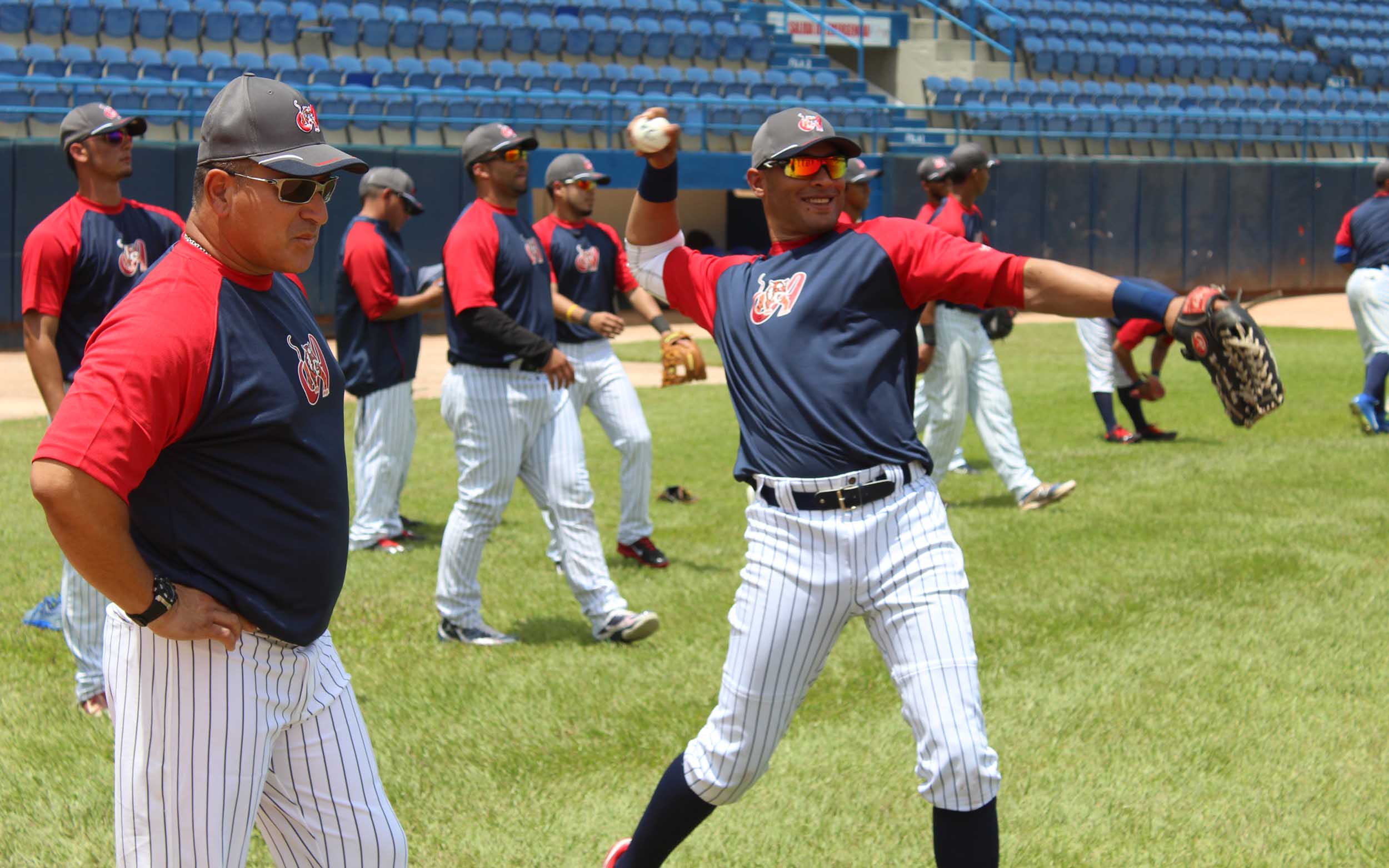 Tigres de Aragua inició entrenamientos en el José Pérez Colmenares (Fotos)