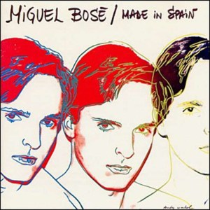 La portada que Andy Warhol le hizo a un disco de Miguel Bosé (+ Galería)