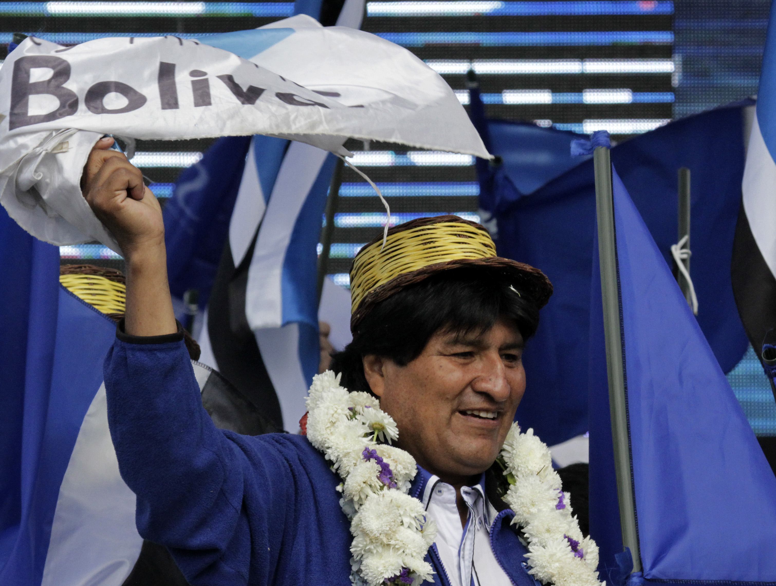 Evo Morales en busca de rotundo triunfo que le permita gobernar Bolivia sin oposición