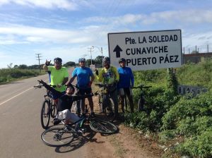 Recorrido por la Ruta de Gallegos en bicicleta por grupo Apure Rusty Bike (Fotos)