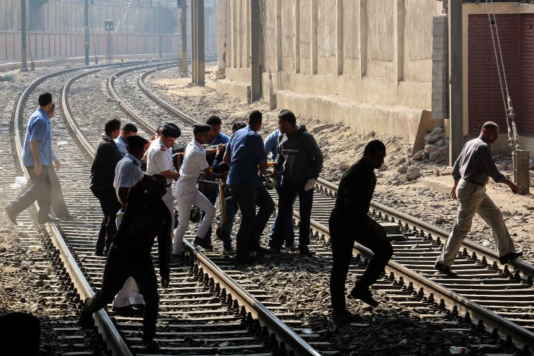 Explota una bomba cerca de una estación de trenes al sur de El Cairo