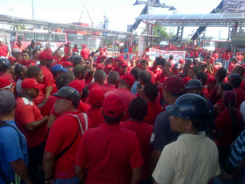 Paralizadas operaciones en el puerto de Puerto Cabello