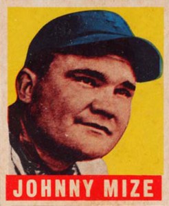Hace 102 años nació Johnny Mize