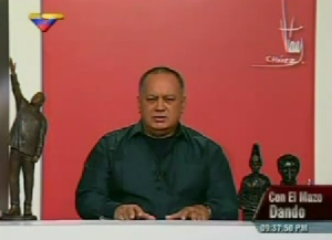 Diosdado Cabello acusa a la Embajada de EEUU de querer impedir su programa