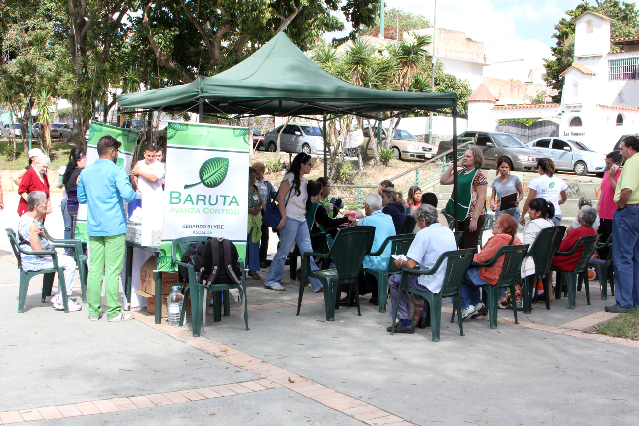 Alcaldía de Baruta realiza operativo de atención integral en Cumbres de Curumo