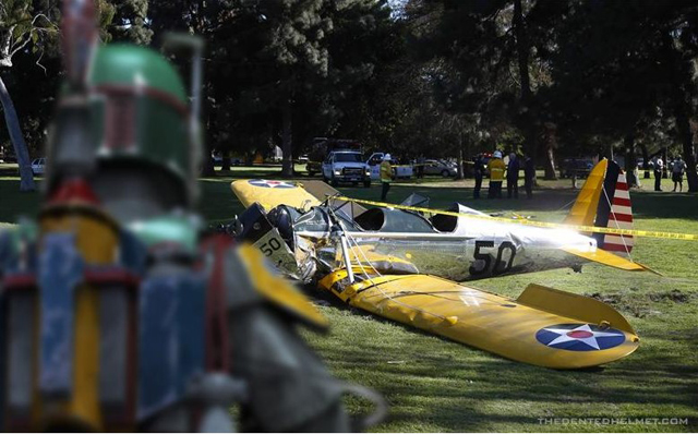 ¿Han Solo? ¿Indiana? Los mejores memes del accidente aéreo de Harrison Ford