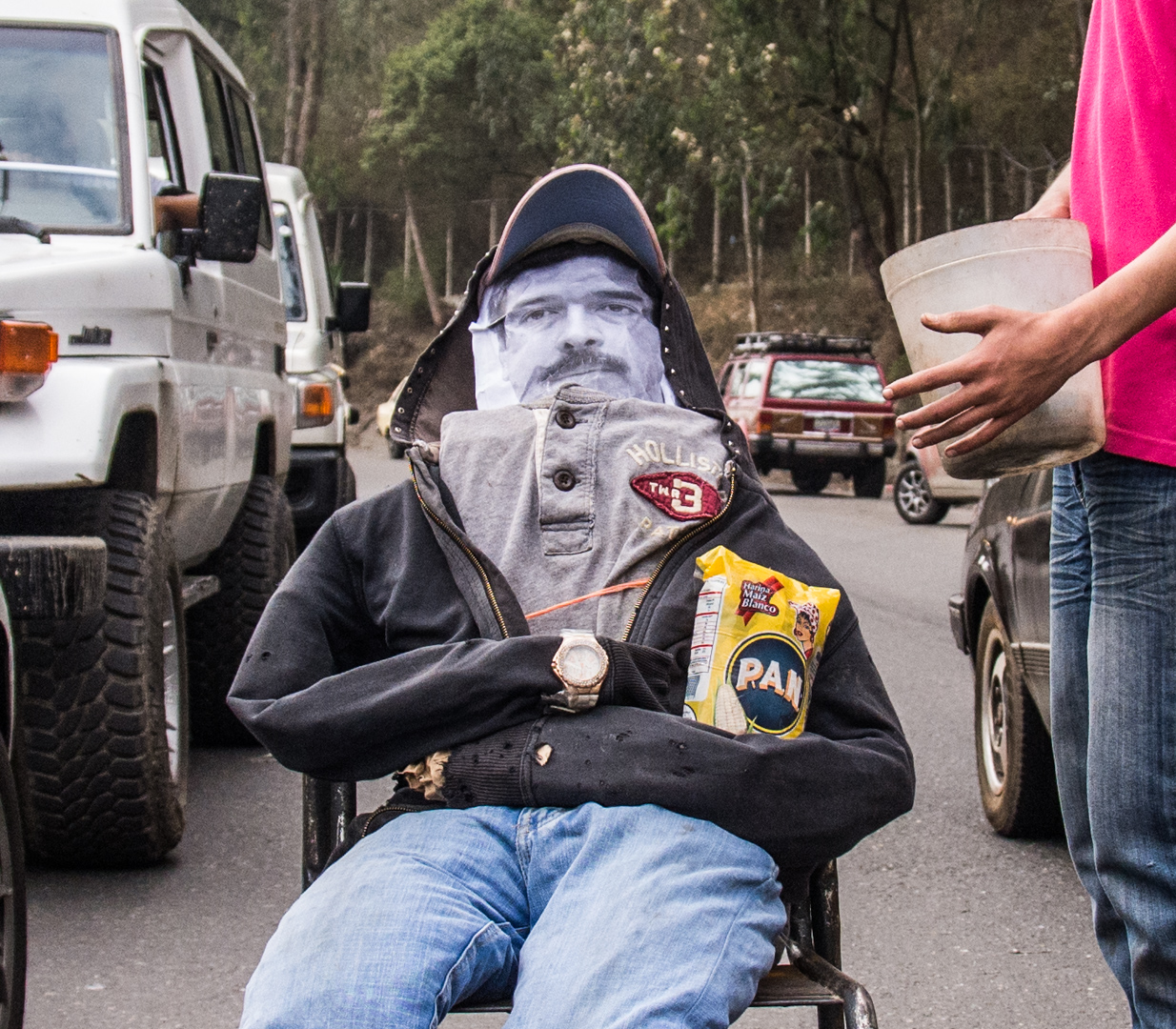 En El Junquito el judas es Nicolás (FOTOS)