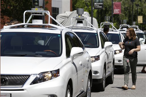 Google reconoce 11 accidentes en sus autos sin conductor