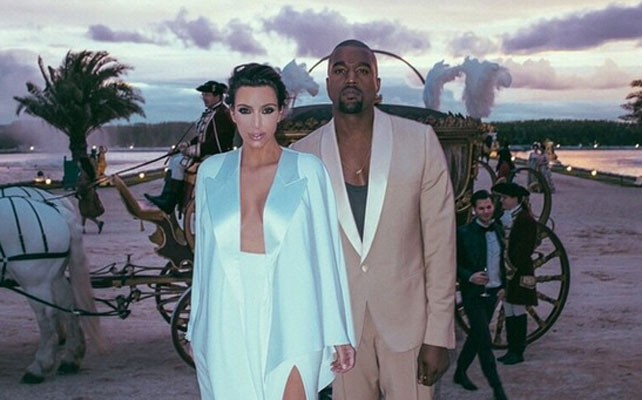 El romántico mensaje de Kanye West a Kim Kardashian