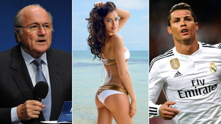 ¡WTF! La escandalosa “historia de amor” entre Blatter e Irina Shayk