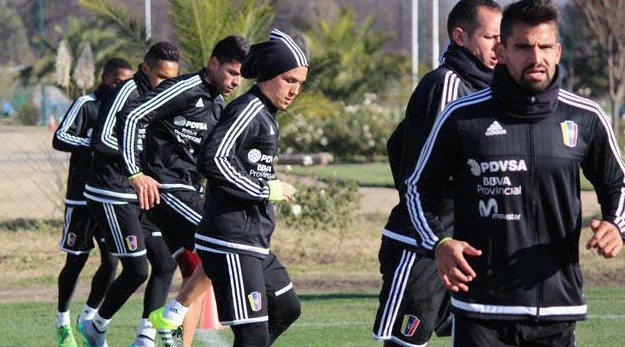 La Vinotinto se entrenó para medirse a Paraguay rumbo a Rusia 2018