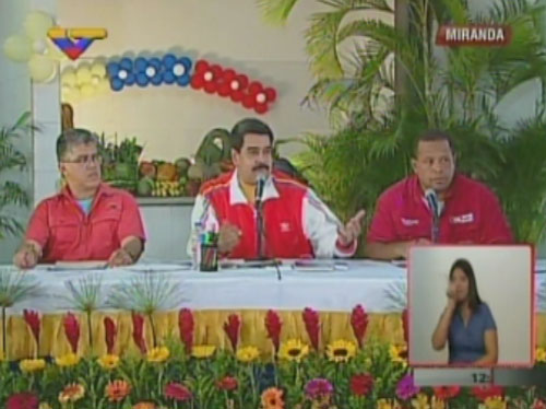 Maduro acusa a Capriles de “articular bandas criminales” en Miranda (Video)