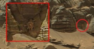 ¿Encuentran un cangrejo gigante en Marte?  (FOTO)