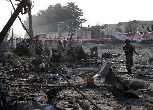 Fuerte explosión sacudió el centro de Kabul, capital afgana