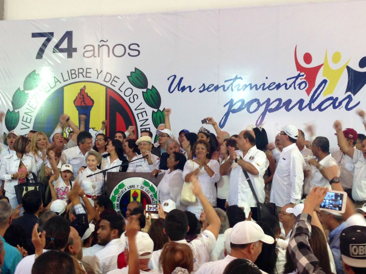 Acción Democrática ratifica su compromiso con Venezuela en su aniversario 74