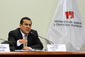 Renunció el ministro de Justicia en Perú