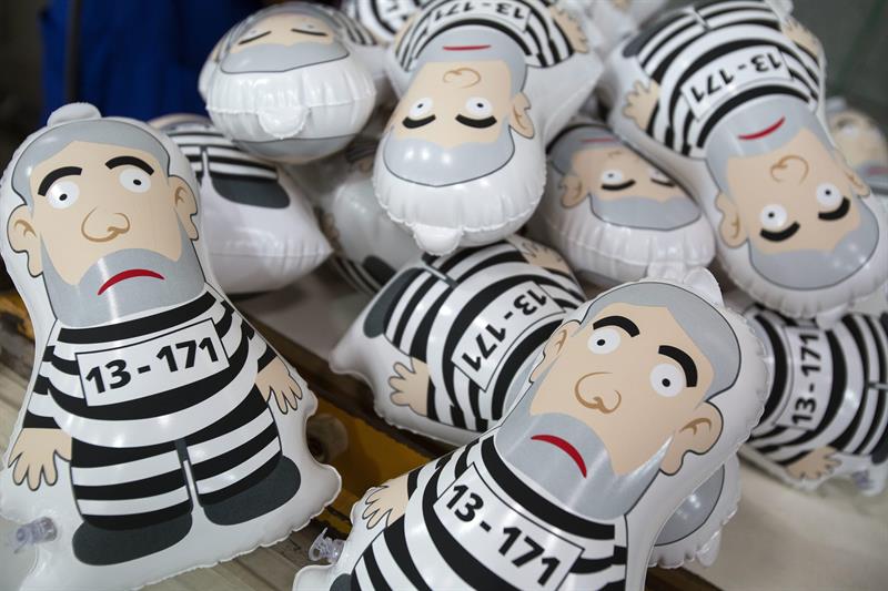 El boom del muñeco inflable de Lula da Silva (FOTOS)