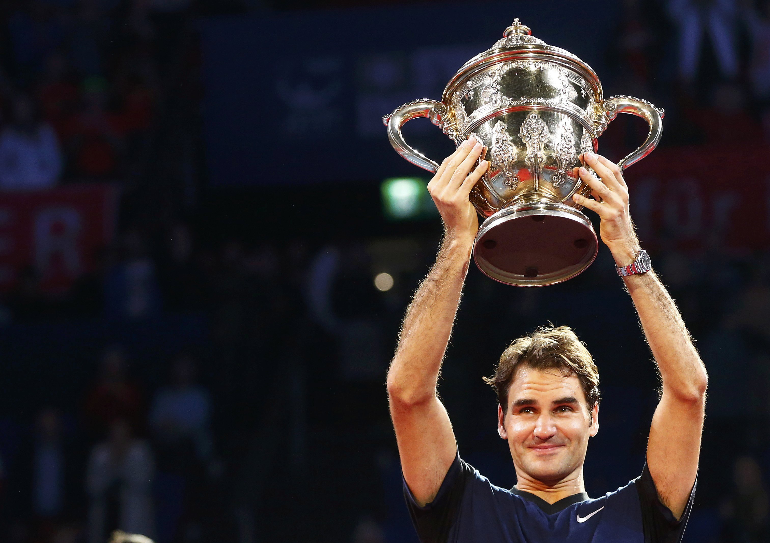 Federer vence a Nadal y gana el título en Basilea por séptima vez (Foto)