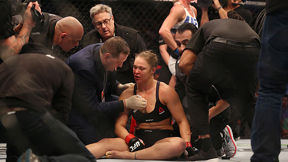 El brutal nocaut que recibió la peleadora, medio venezolana, ex invicta Ronda Rousey