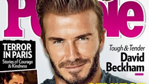 David Beckham es el hombre más sexy del mundo, según la revista People