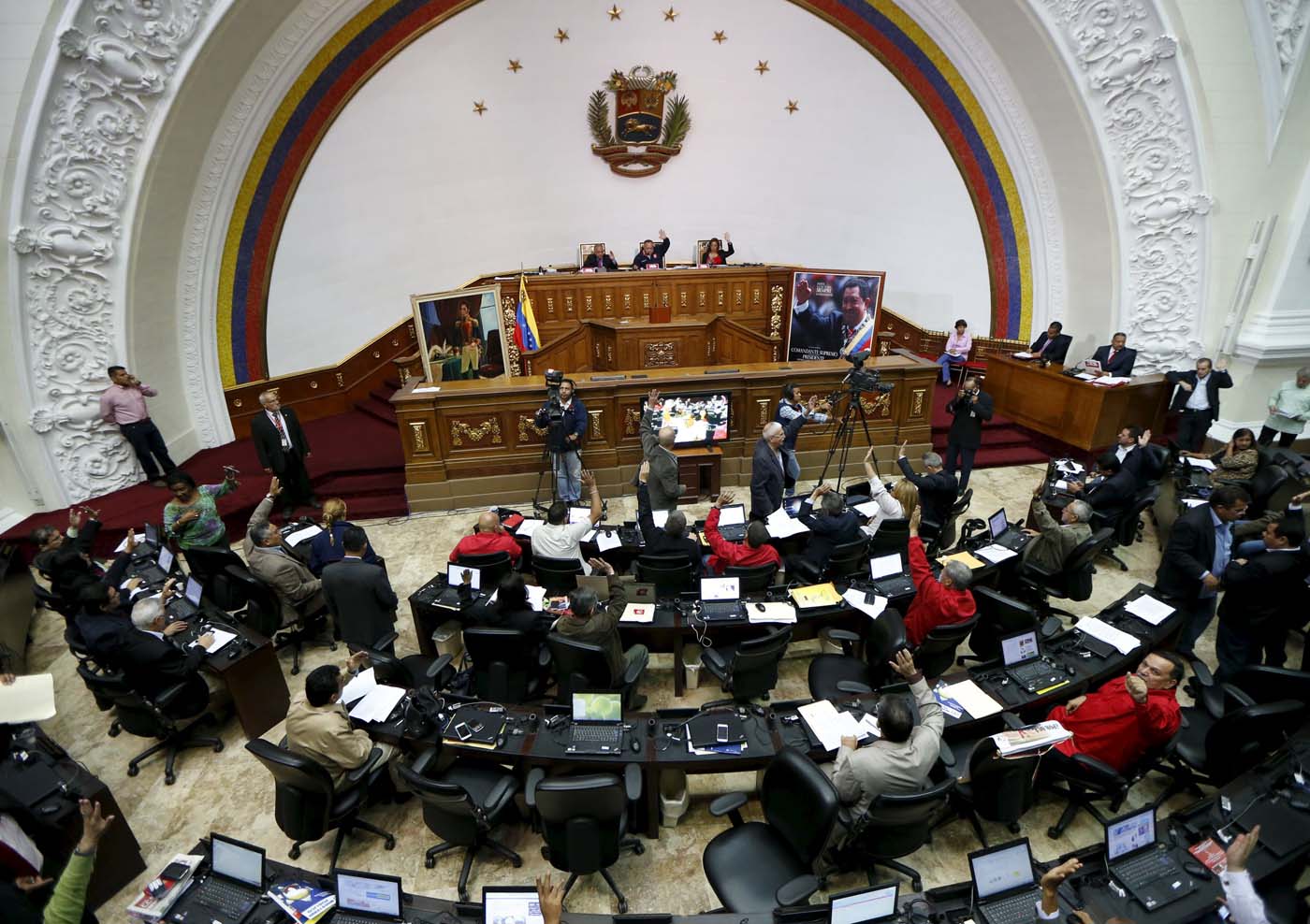 ¿Desde cuándo no transmitían los medios de comunicación desde la AN?