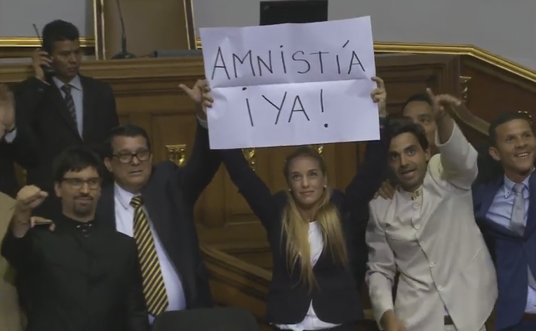 Lilian Tintori asistirá este lunes a la AN para presentación de Ley de Amnistía