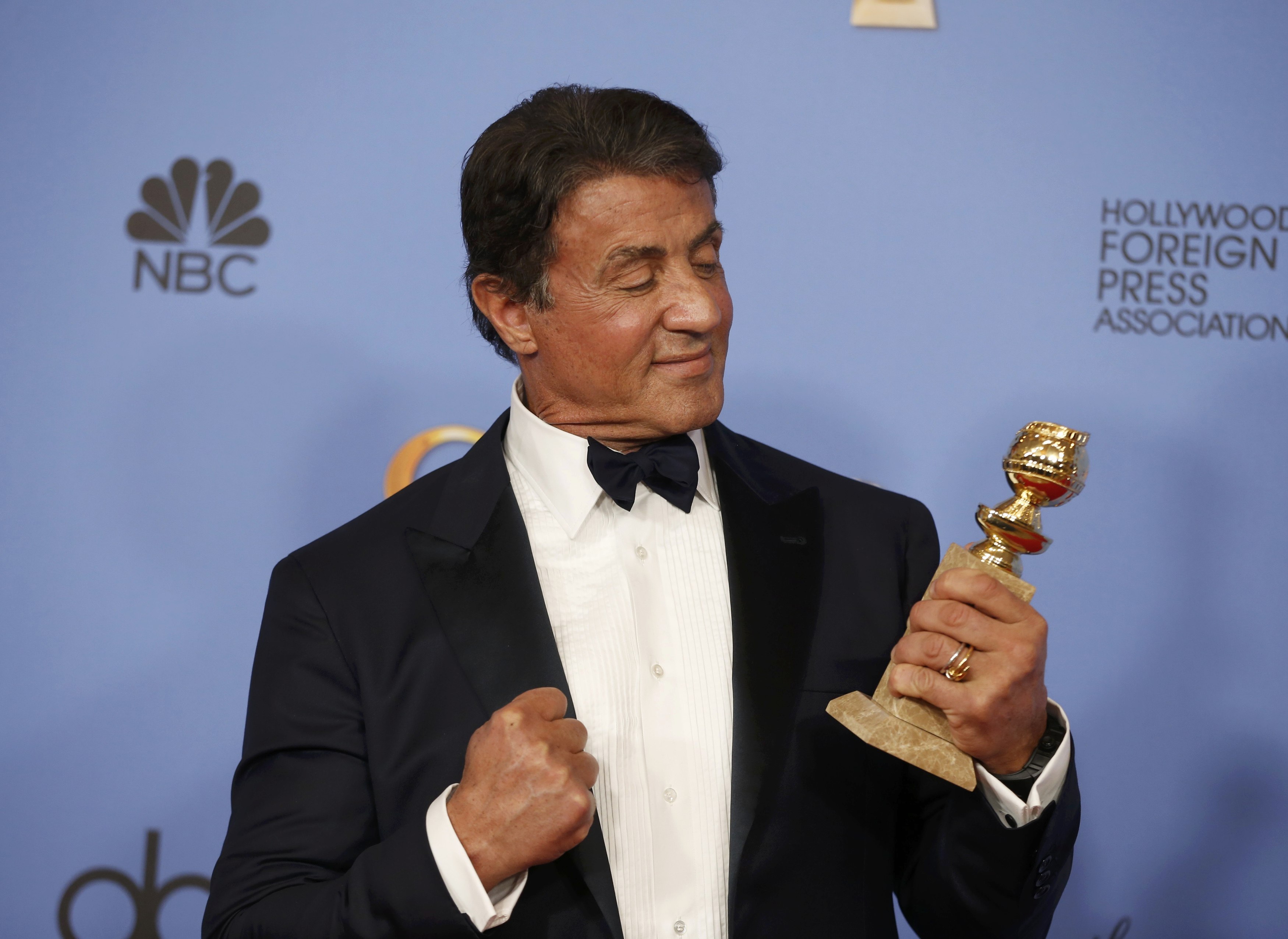 Sylvester Stallone gana el Globo de Oro a actor de reparto en cine