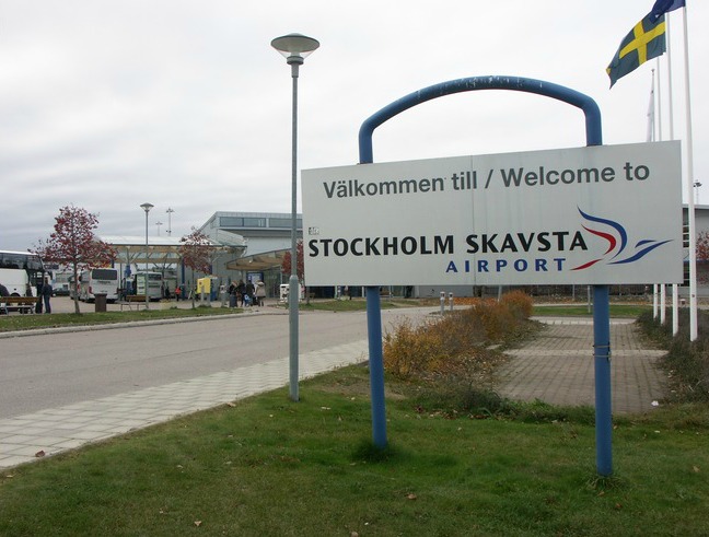 Evacuado un aeropuerto de Suecia por una alerta de bomba