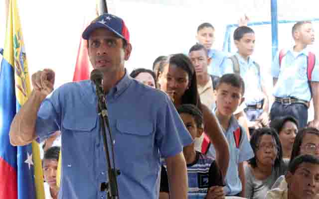 Capriles: La unión es obligatoria para sacar al país de la crisis