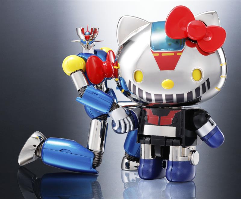 Hello Kitty y Mazinger Z se unen para reforzar la industria juguetera nipona