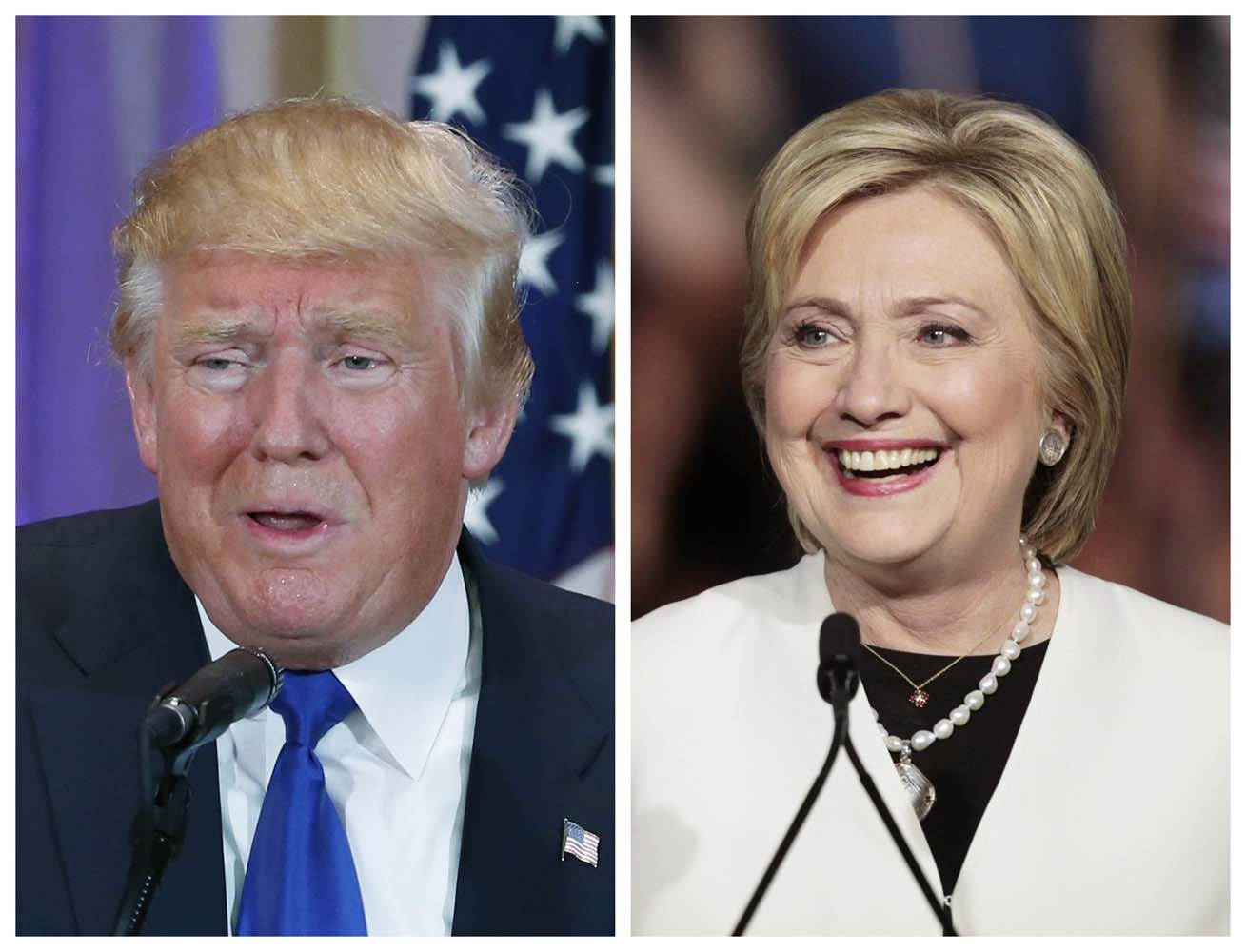 Trump y Clinton lideran sondeo sobre primarias clave de Florida y Ohio