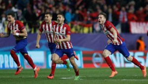 Atlético de Madrid venció al PSV de manera agónica para avanzar a los cuartos de final