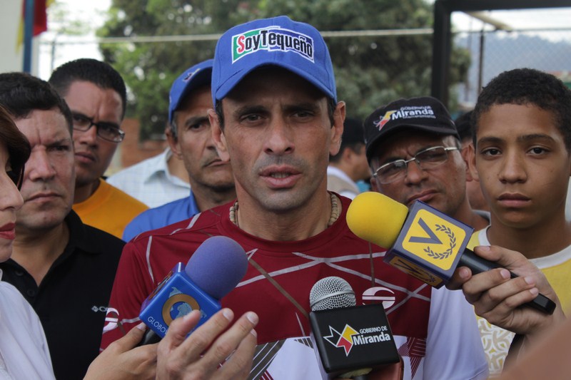 Capriles advierte operación morrocoy del CNE para frenar el revocatorio