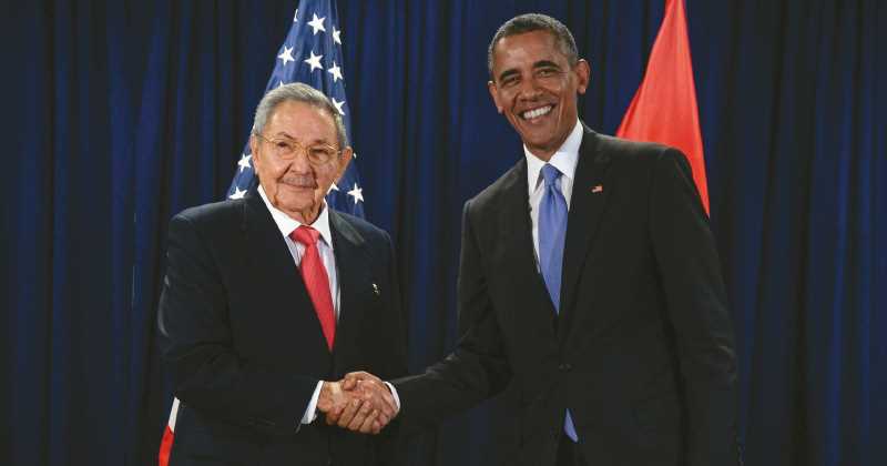 ¿Qué bolá Cuba?… el tweet de @POTUS al aterrizar en La Habana