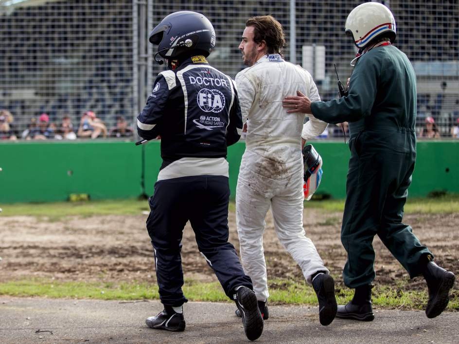 Alonso no correrá GP de Bahréin por secuelas de accidente de Melbourne