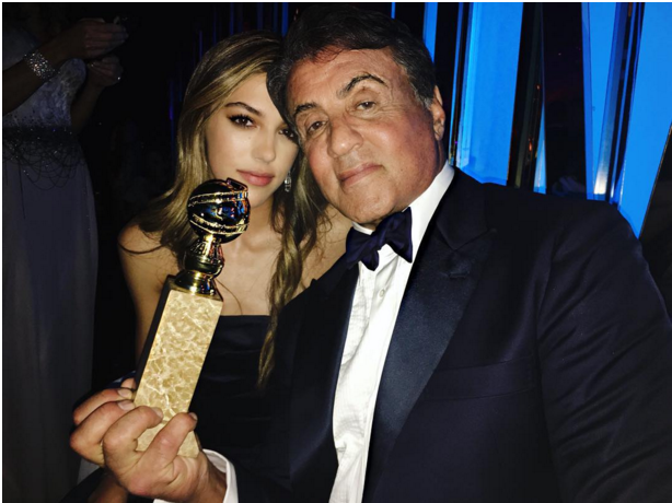 No te va a dar miedo que Sylvester Stallone sea tu suegro, cuando veas las picantes fotos de su hija