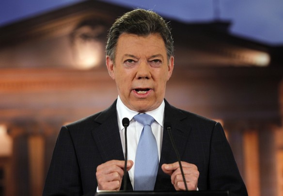 Santos: firmar la paz con las Farc es la victoria de Colombia