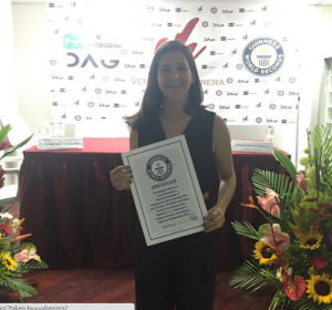 ¡Orgullo nacional! La jugadora venezolana Verónica Herrera entró al libro de Récord Guinness