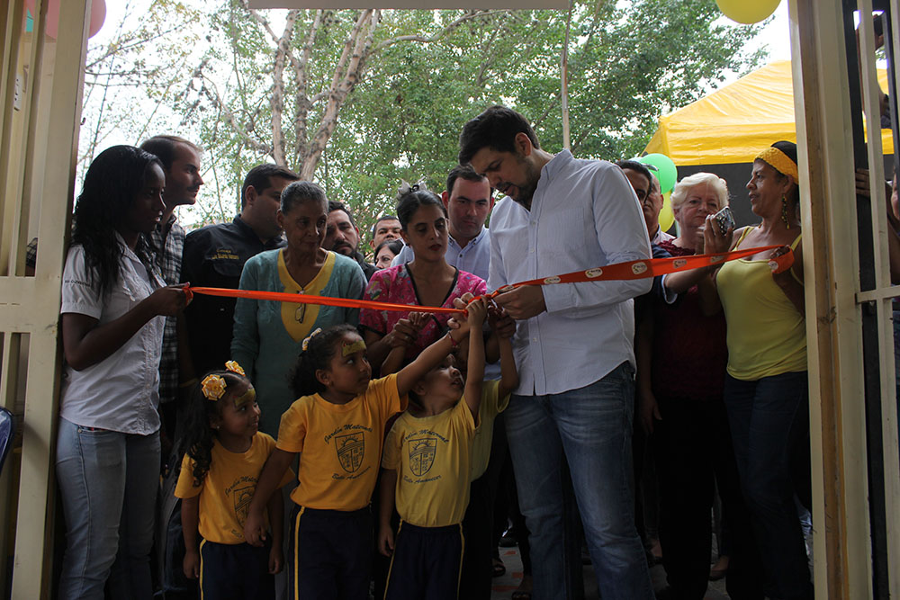 Ocariz inauguró en Palo Verde un nuevo Hogar para Crecer