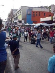 Suspendido servicio de transporte Guarenas-Guatire por protestas