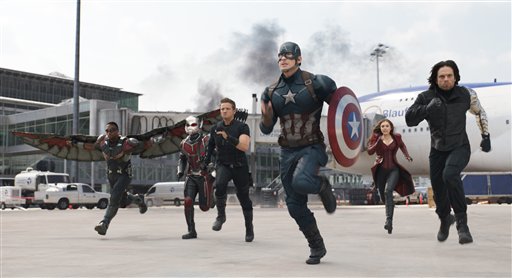 “Captain America: Civil War”, el quinto debut más taquillero