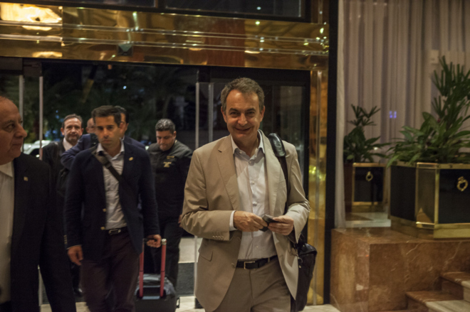 Zapatero llega a Caracas en medio del estado de excepción impuesto por Maduro