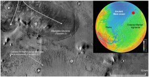 Meteoritos provocaron “megatsunamis” en Marte que destrozaron sus costas