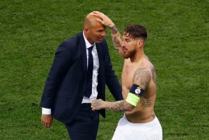 Sergio Ramos a Zidane: Te vas pero tu legado ya es imborrable