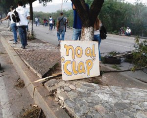 Protestan en Barquisimeto por escasez de alimentos