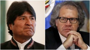 Evo Morales acusa a Almagro de promover la intervención de EEUU contra Venezuela