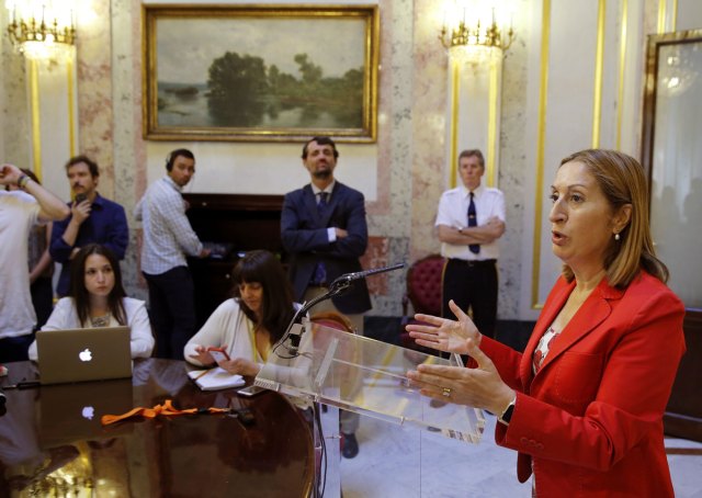 La presidenta del Congreso español, Ana Pastor, 