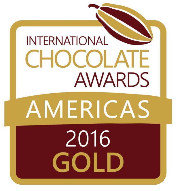 International Chocolate Awards 2016 prize logo final