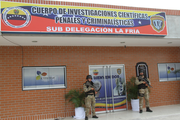 Detenido un Cicpc y cuatro individuos por robar una propiedad en San Cristóbal